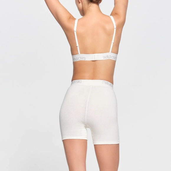 SKIMS X SWAROVSKI Cotton Boxers - Picture 4 of 4